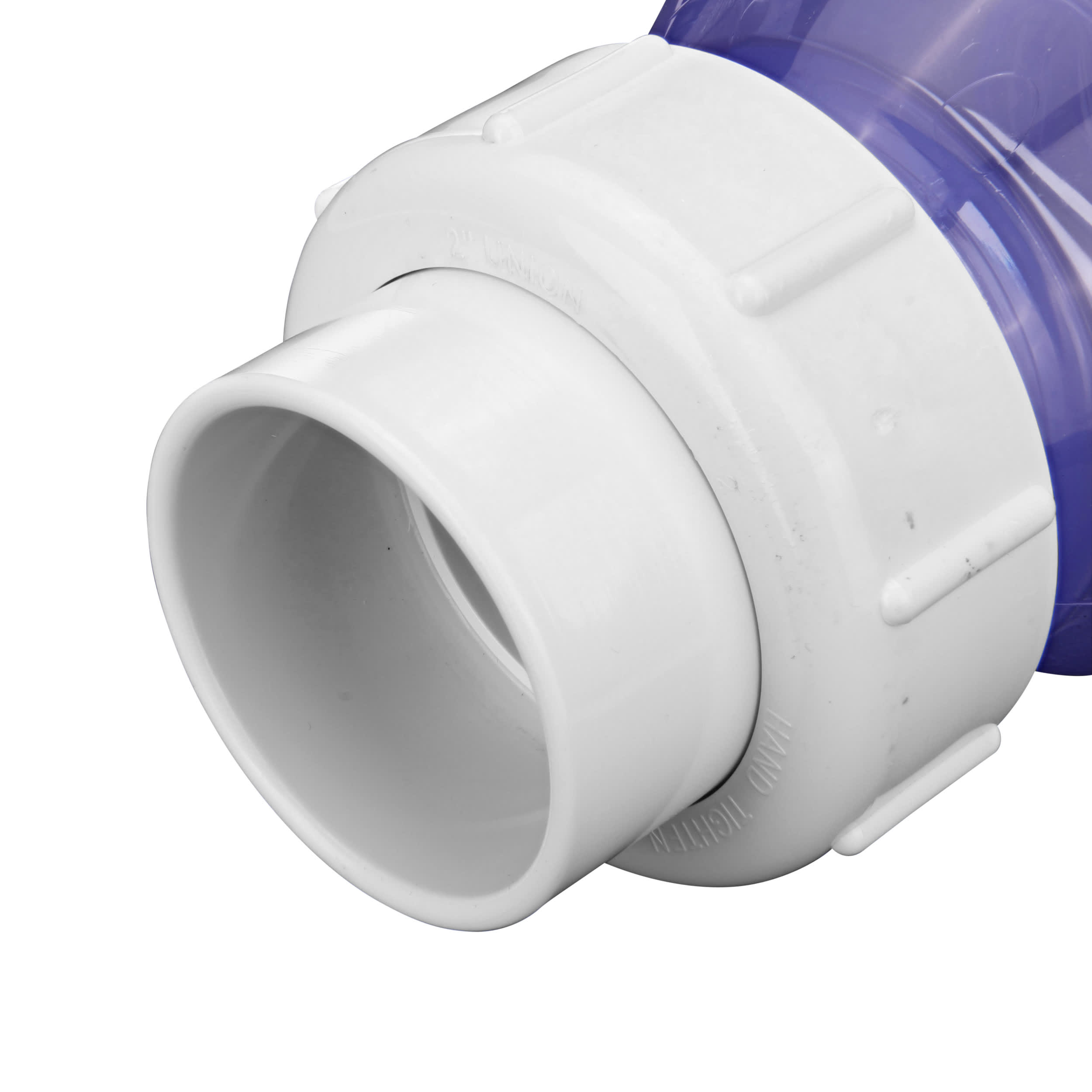 NDS Swing Check Valve, Slip Clear PVC 125 psi 1700 Series True Union Low-Profile image 6