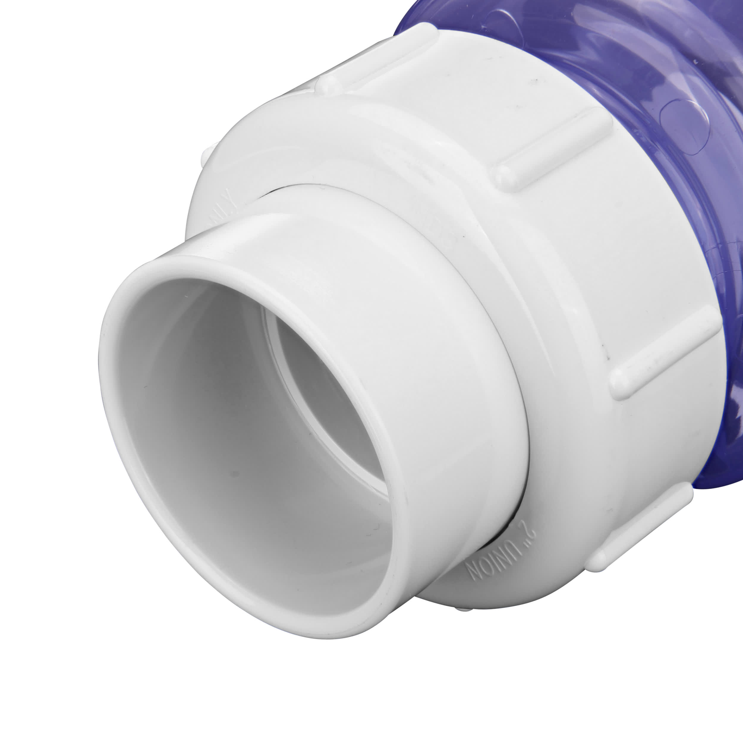 NDS Swing Check Valve, Slip Clear PVC 125 psi 1700 Series True Union Low-Profile image 7
