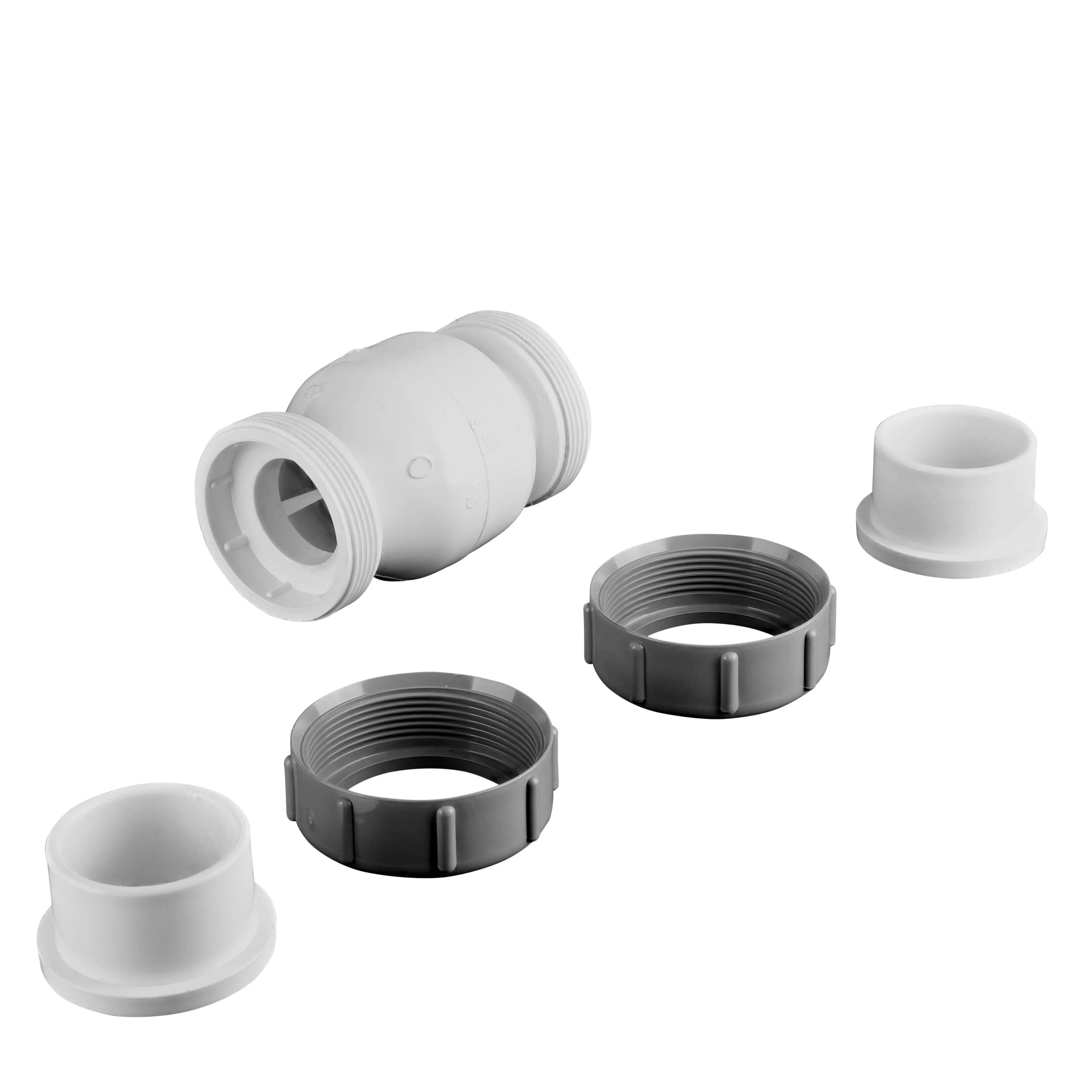 1-1/2" Flo Control PVC Tu Spring Check Vlv. True Union image 2
