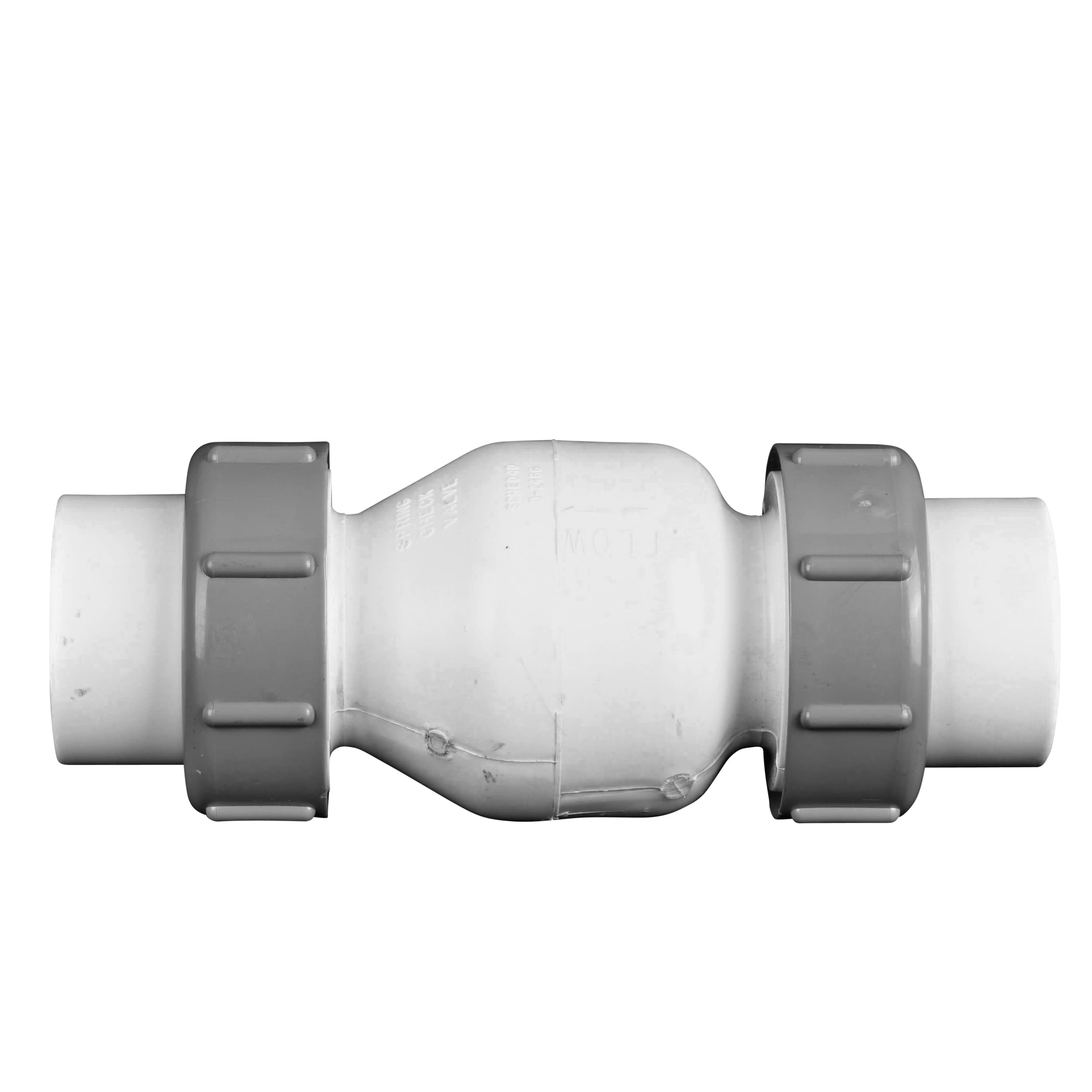 1-1/2" Flo Control PVC Tu Spring Check Vlv. True Union image 4