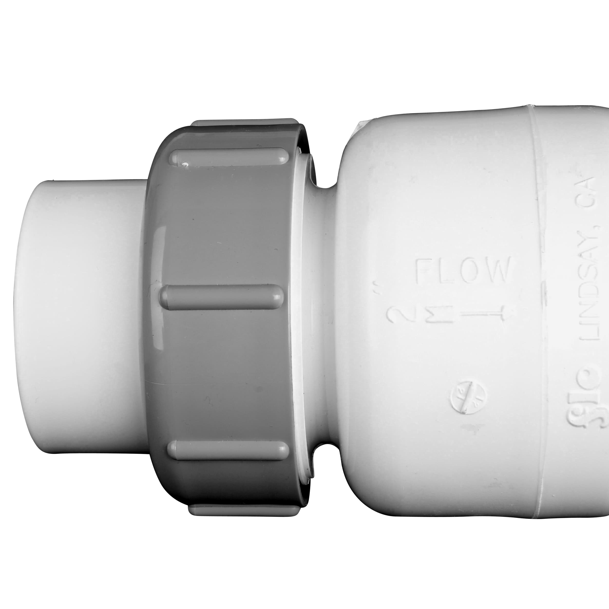 Flo Control 2" PVC Tu Spring Check Vlv. True Union image 10