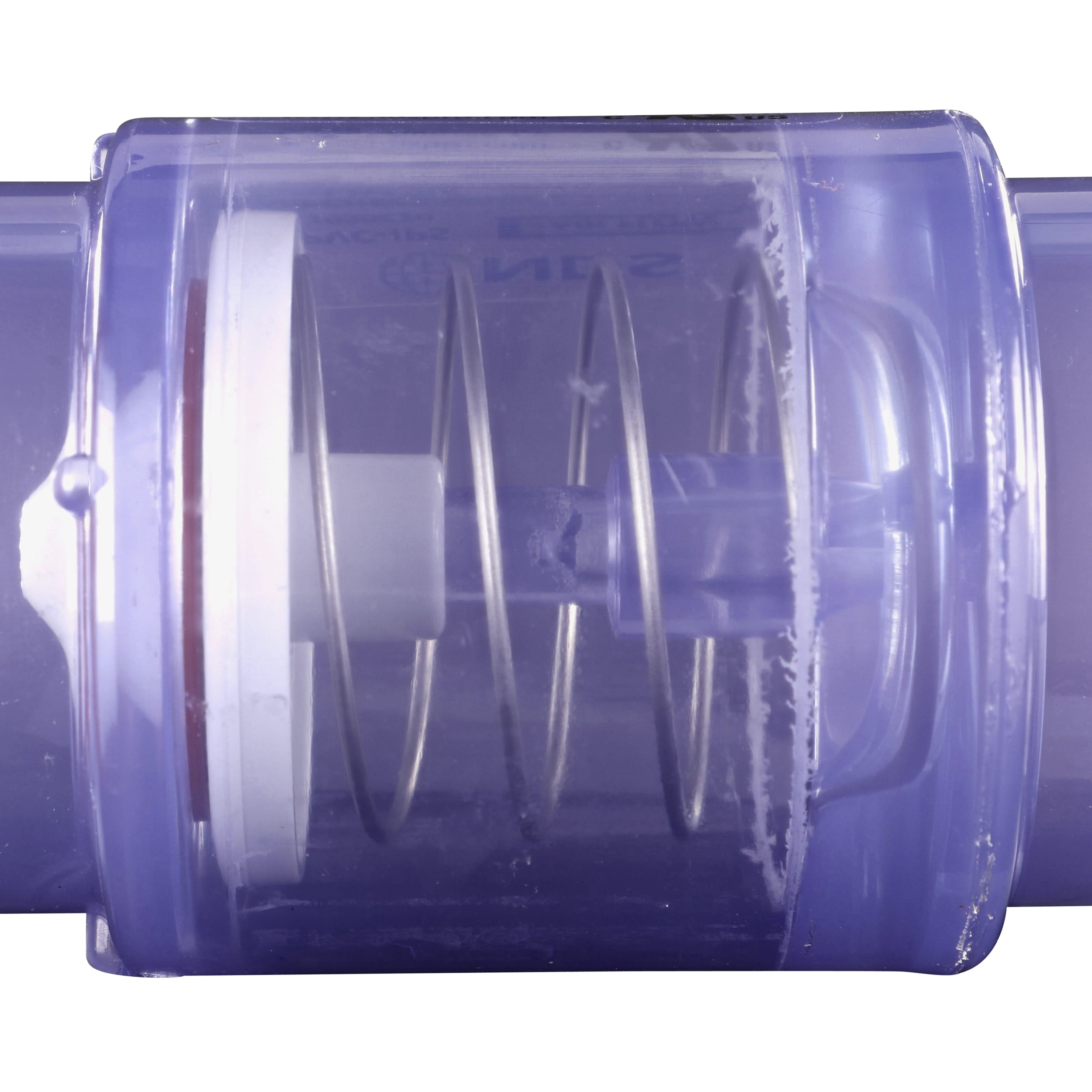 1-1/2" X 2" Flo Control Clear Spa Check Valve S X Sp Spring Check Valve 2In Clear 1/4 Lb Air image 7