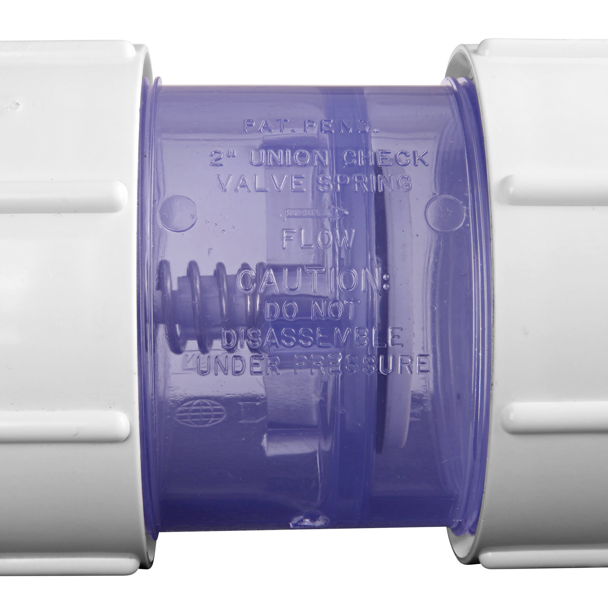 2" Flo Control CPVC Tu Spring Check Sxs True Union image 8