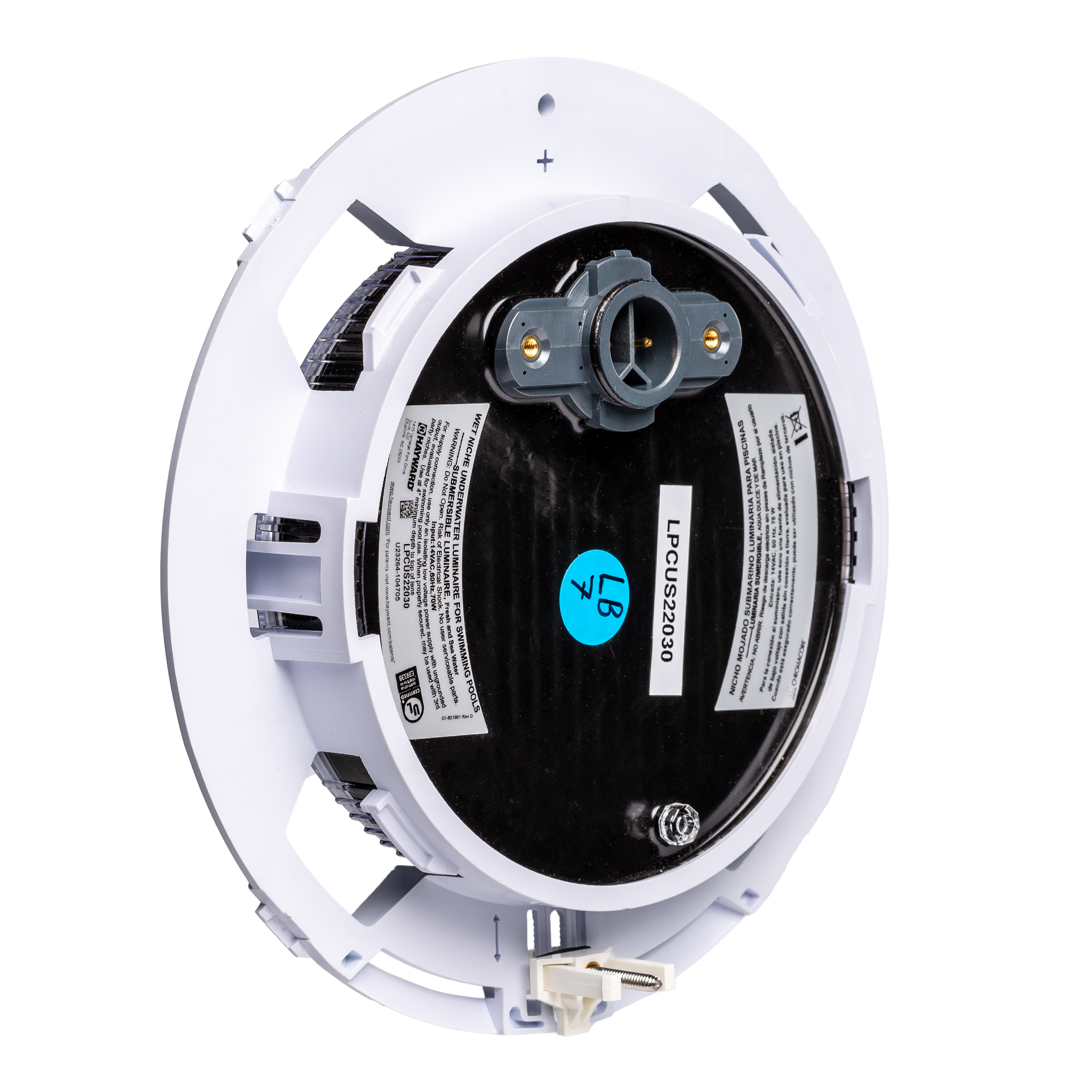 Hayward Universal CrystaLogic 2.0 LED Pool Light, 37 W(300 W Equiv), 12 V, 50' Cord LPLUS22050 image 4