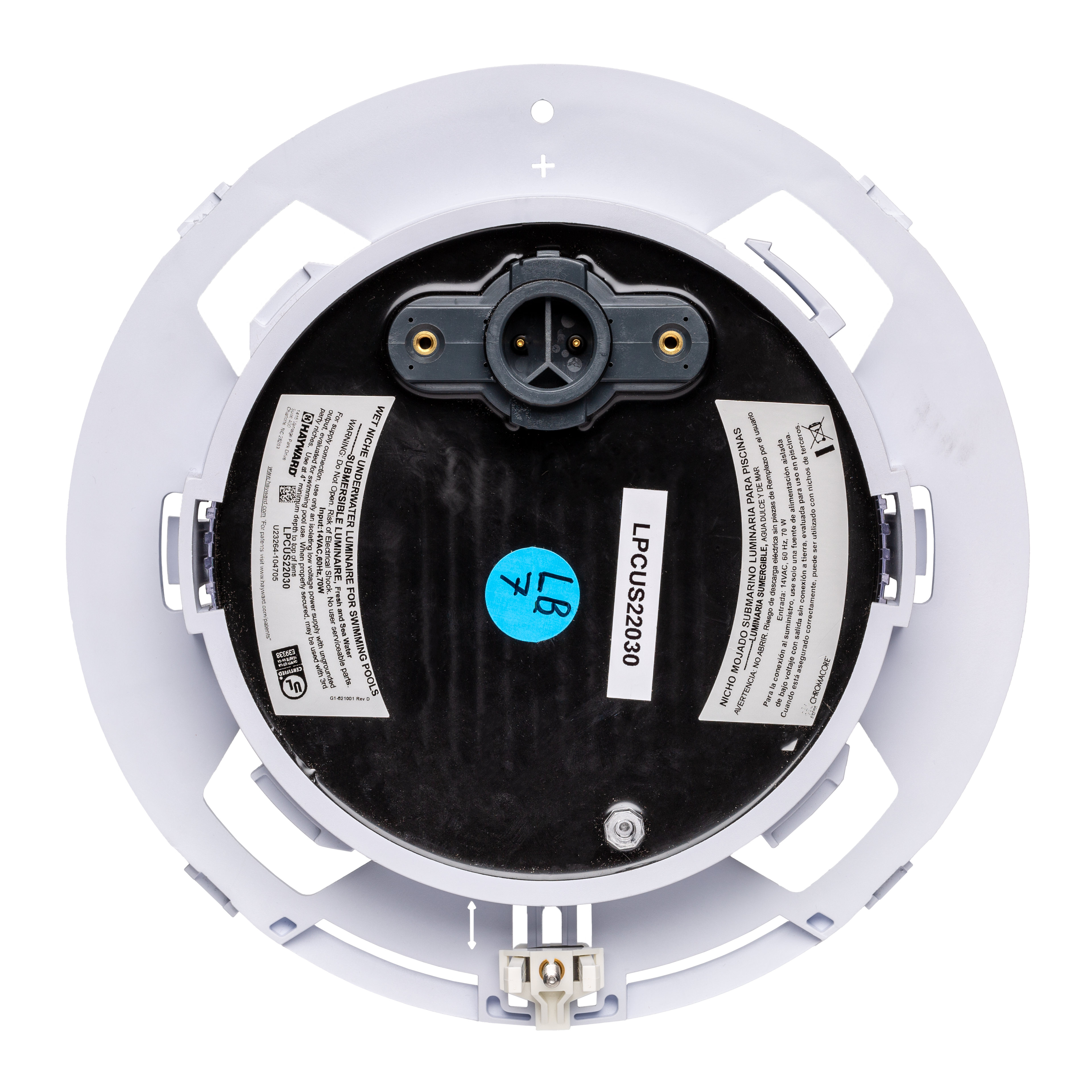 Hayward Universal CrystaLogic 2.0 LED Pool Light, 37 W(300 W Equiv), 12 V, 100' Cord LPLUS22100 image 5
