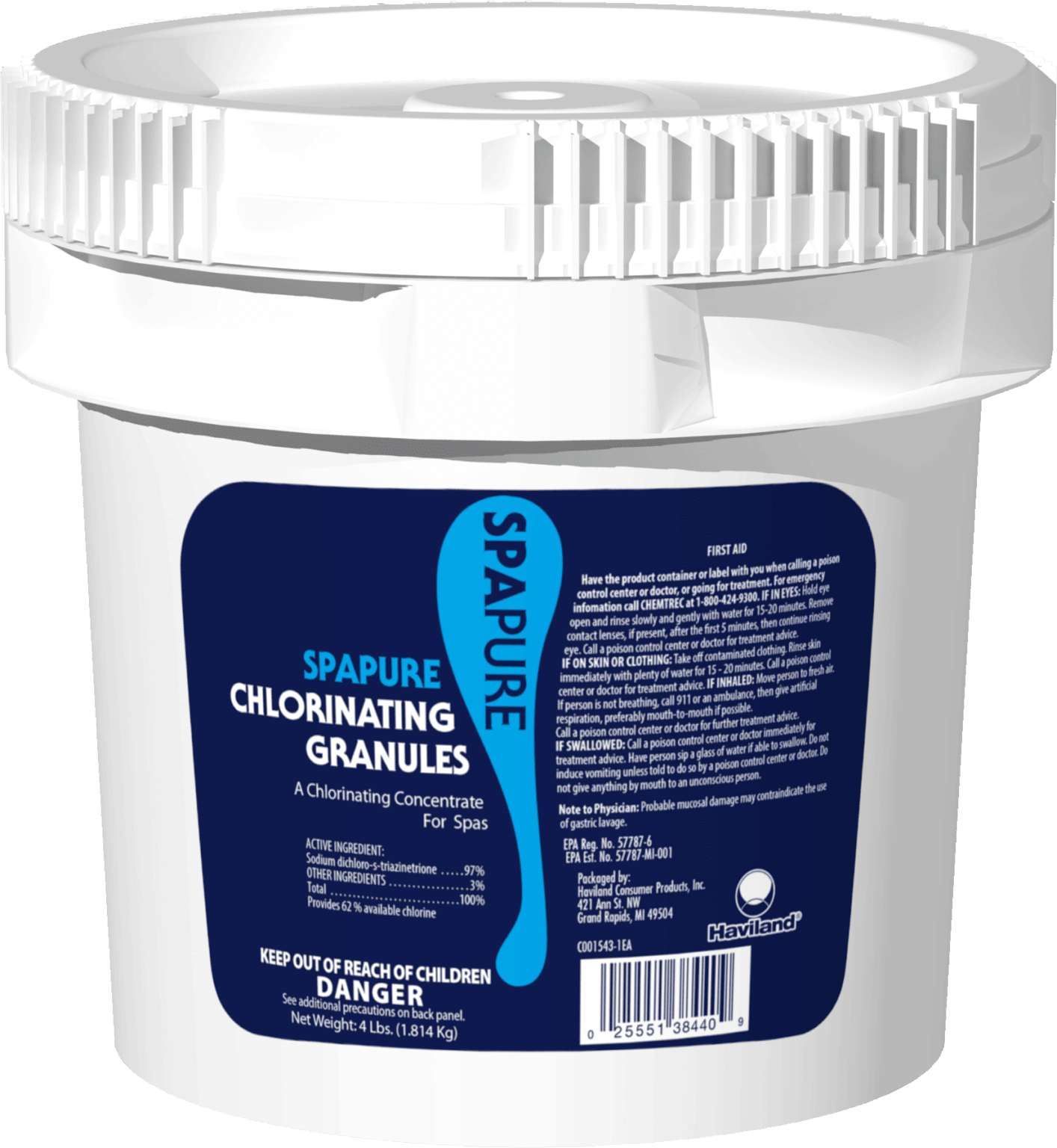 Spa Pure Granular Chlorine - product image