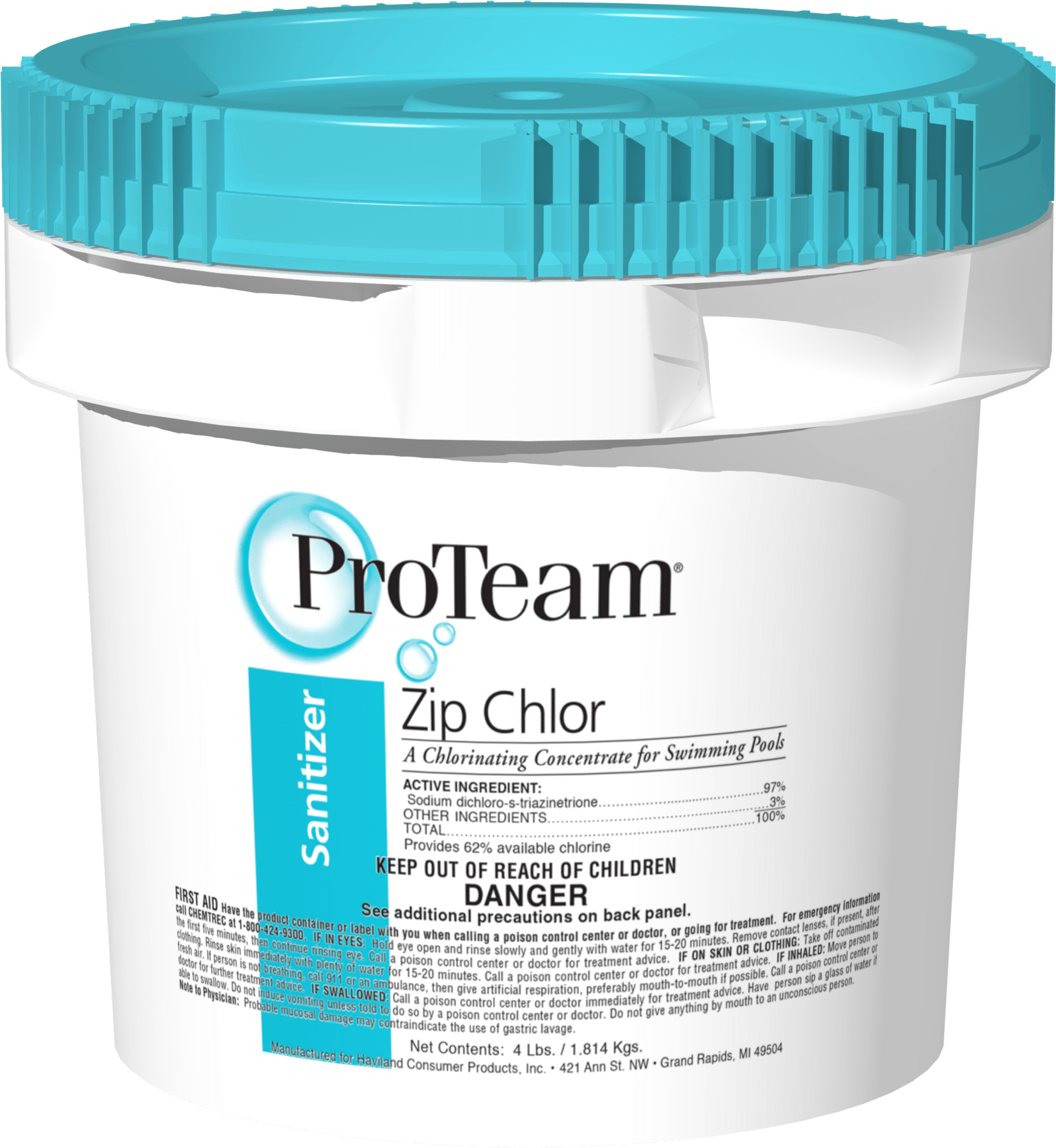 Proteam Zip Chlor - Granular Chlorine 4 - product image