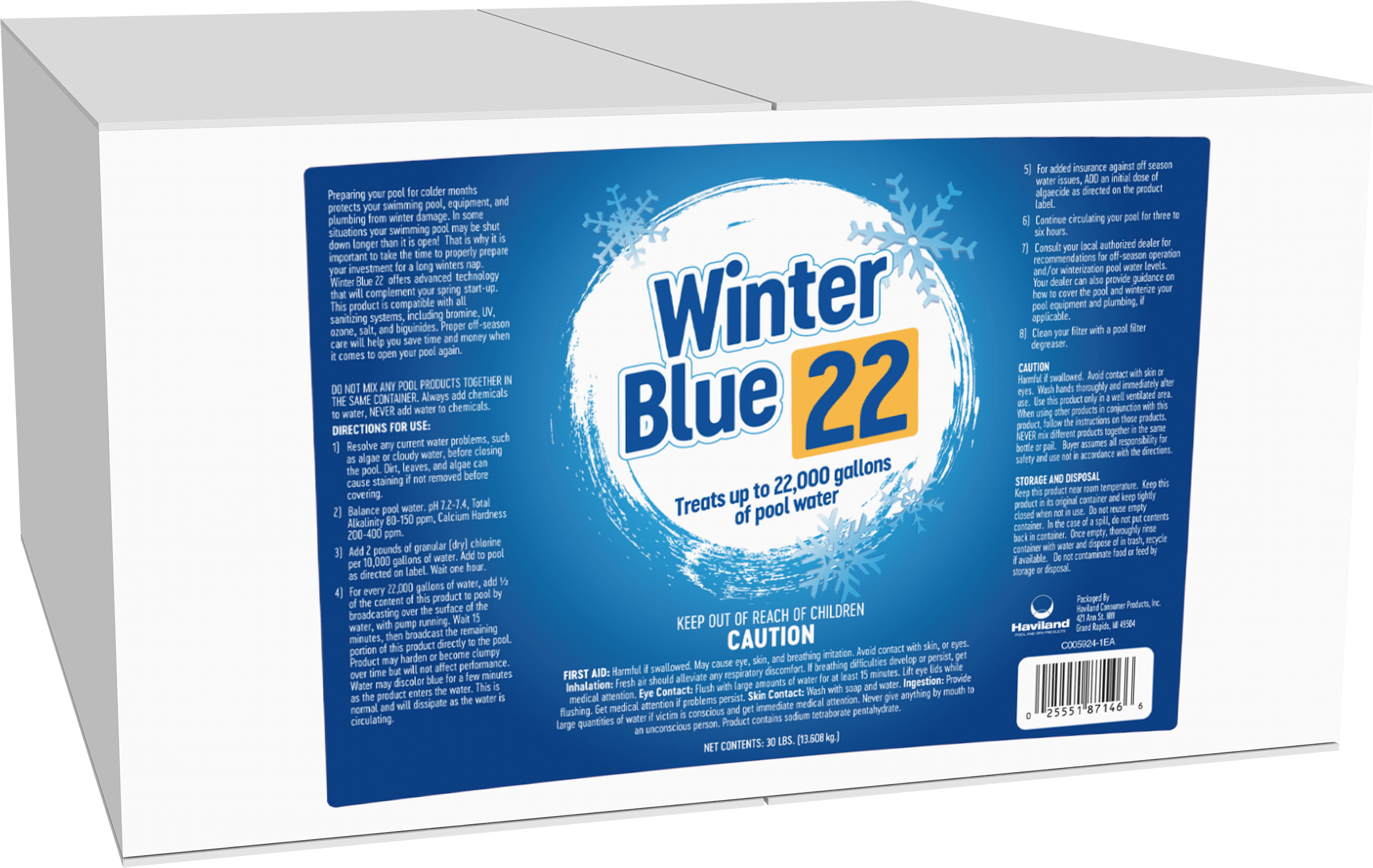CLEAR RESULT WINTER BLUE 22 EACH - product image