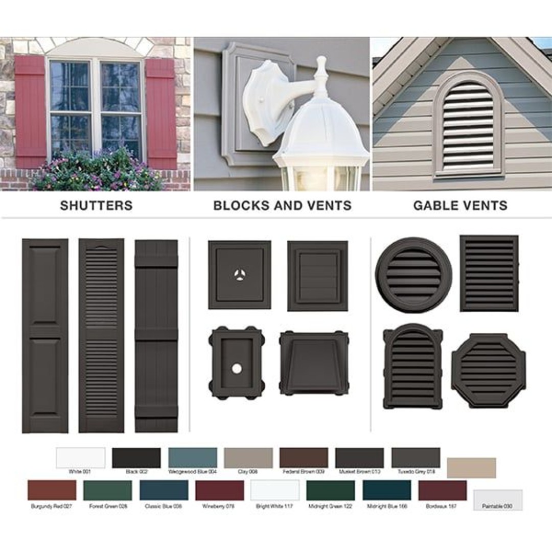 Shutters & Siding Accessories